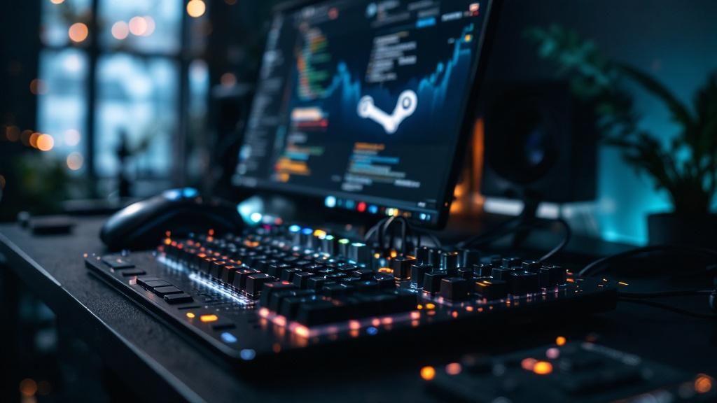 Steam’s market position is being challenged as alternative gaming platforms appeal to self-published developers across the globe.